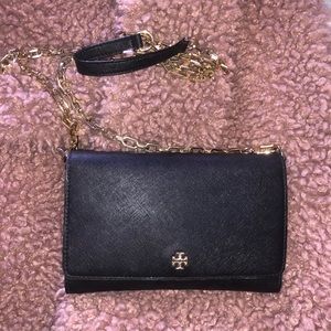 Tory Burch Crossbody Black and Gold